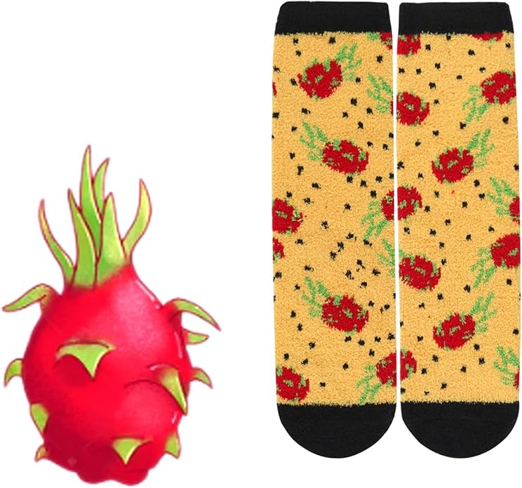 Benefeet Sox Cute Animal Fuzzy Socks for Women Girls Funny 3D Animal Cozy Socks Fluffy Slipper Socks Plush Comfy Soft Socks