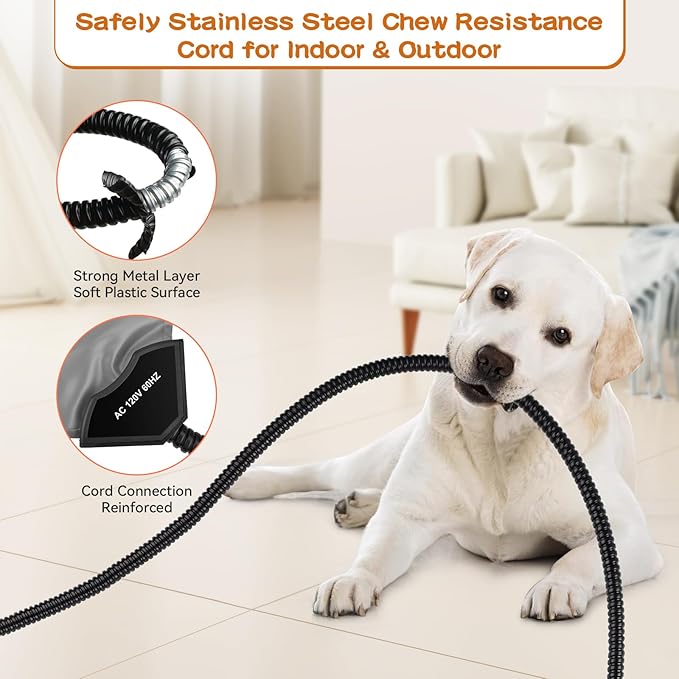 Pet Heating Pads for Cats & Dogs Outdoor, 27.5x15.7inches Dog Cat Heating Pad Bed Outdoor Waterprooof, Warming Heated Cat Dog Bed Blanket Outdoor, Heated Pet Mat, Gifts for Cats Dogs in Winter