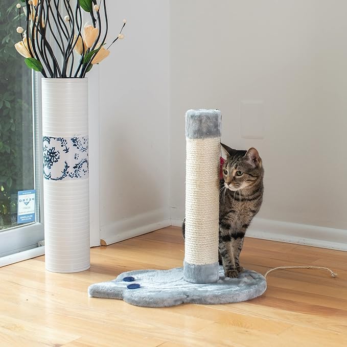 Aeromark X1801 Armarkat Mouse Shape Scratcher, 19"(L) X11(W) X19(H),Grey