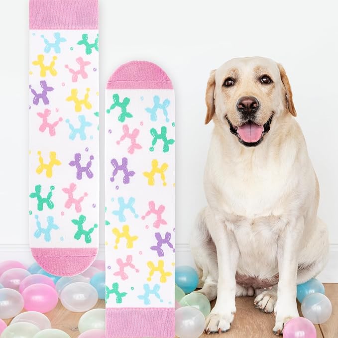 AGRIMONY Funny Cat Dog Socks for Women Teen Girls-Animal Novelty Cute Socks-Mothers Day Cat Dog Mom Gifts Stocking Stuffers