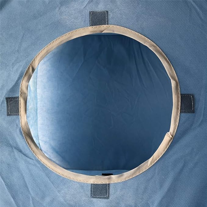 Citmage Cat Cube Pop Up Non-Woven Fabric Play Tent Toy with Hook and Loop,3 Peek Holes Collapsible,Lightweight,Provide Exercise Game for Cats,Kitties,Puppies (Blue)