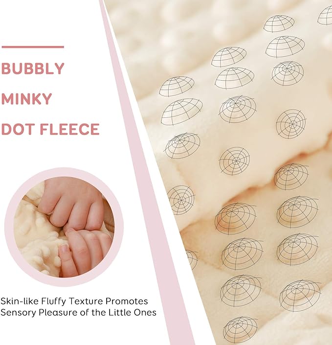 Sivio Weighted Blanket,Cotton and Minky Fleece Throw Blanket with Beads, Reversible Heavy Blanket, 5lbs 36x48 Inch, Pink Cat