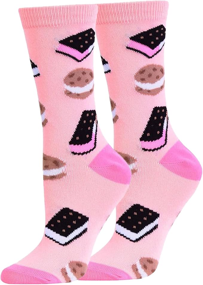 9 Pairs of Women's Socks Cute & Funny Animal Cotton Socks