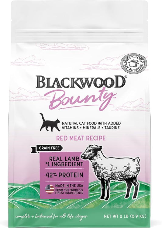 Blackwood Bounty Grain Free Cat Food, Red Meat Recipe, 2 lb. Bag