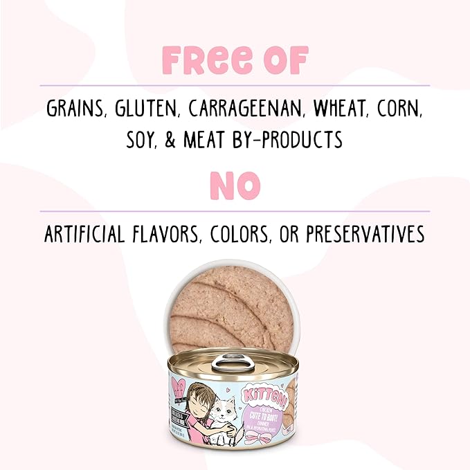 B.F.F. Kitten, Pawsome Purrs, 2.8oz Can (Pack of 12)