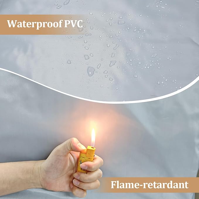 Pet Heating Pad, Indoor Waterproof Electric Heating Pad for Dogs Cats with 4 Timer and 9 Level Adjustable Temperature, Chew Resistant Cord, Detachable Cover -Large 27.5x17.7x0.5 (Grey)