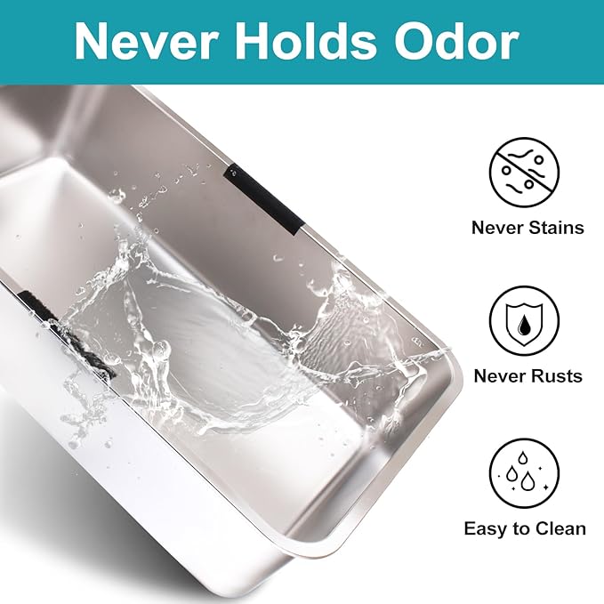 2 Pack Large(24*16*17"H) Stainless Steel Cat Litter Box with Lid, Extra Large Metal Litter Box for big cats, Litter box Includes Litter Scoop Scoop Holder Footpad Easy Cleaning Non-Sticky