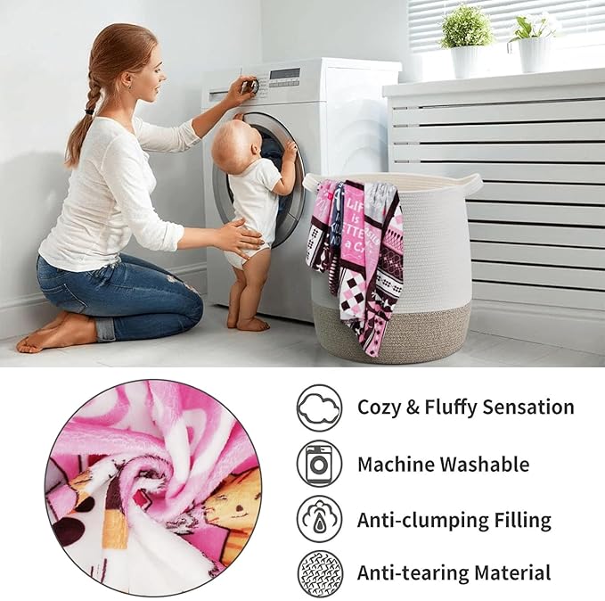 Cat Moms Blanket for Cats Lovers Women Best Cat Mom Ever 60" X 80" Soft Blanket Cats Themed Gifts for Women Girls