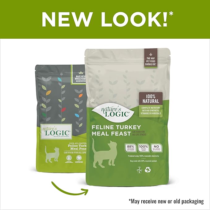 Nature's Logic Feline Turkey Meal Feast, 15.4lbs