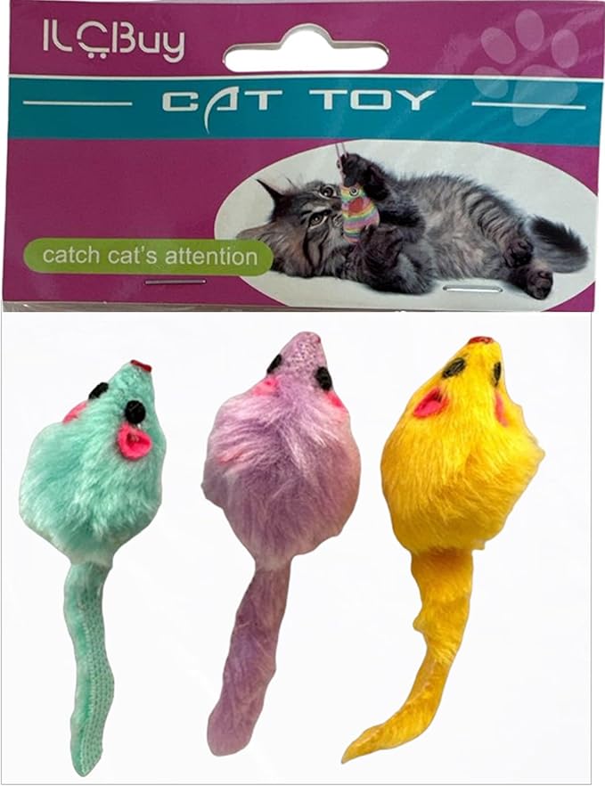 Dry Cat Food Mix Hairball Control Bundle (3.15 LB) and cat Treats Hairball Control Chicken(4.9 Oz) Bundle, Includes kit with 03 mouses Toy and a Pet Nutrition Booklet.