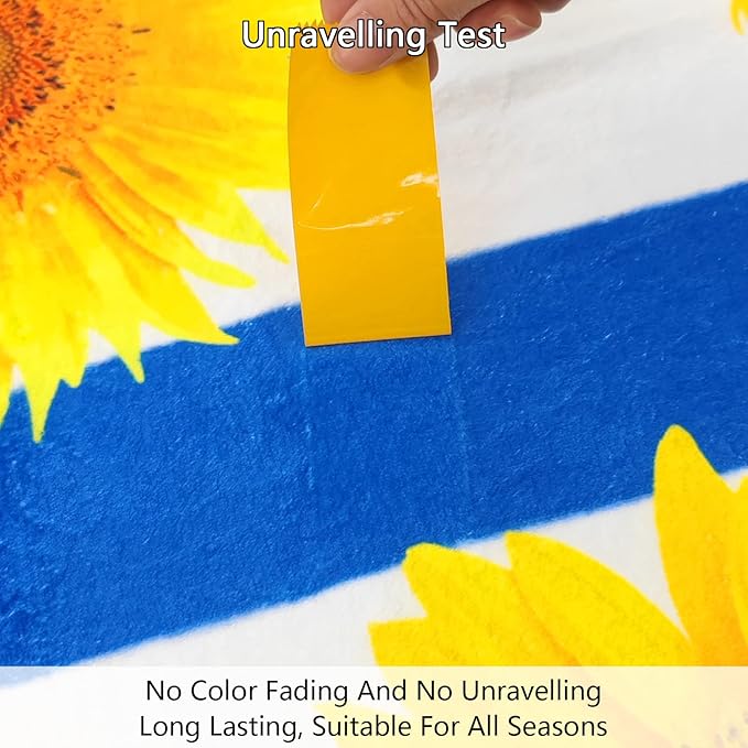 Ultra-Soft Microfiber Throw Blanket 350 GSM Fuzzy Fleece Blanket for Adults Kids Gift Couch, Sofa, Bed Sunflower 60"x50"