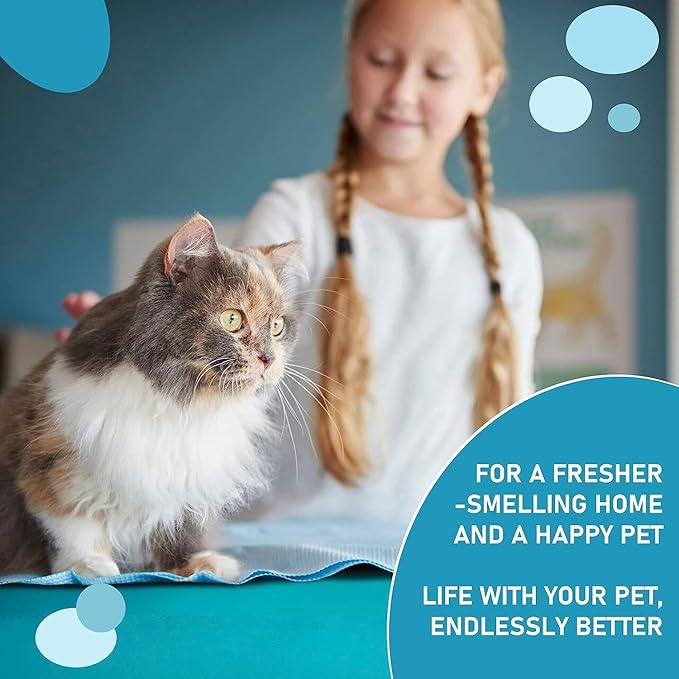 50 Pack Waste Drawer Liners Bags Compatible with Litter Robot 4, 9-11 Gallons Litter Box Liners Plus 6 Pack Activated Carbon Filter