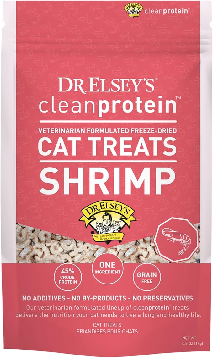 Dr. Elsey's Freeze-Dried Shrimp Cat Treats 0.5 oz.