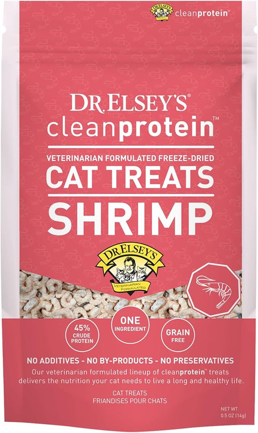 Dr. Elsey's Freeze-Dried Shrimp Cat Treats 0.5 oz.