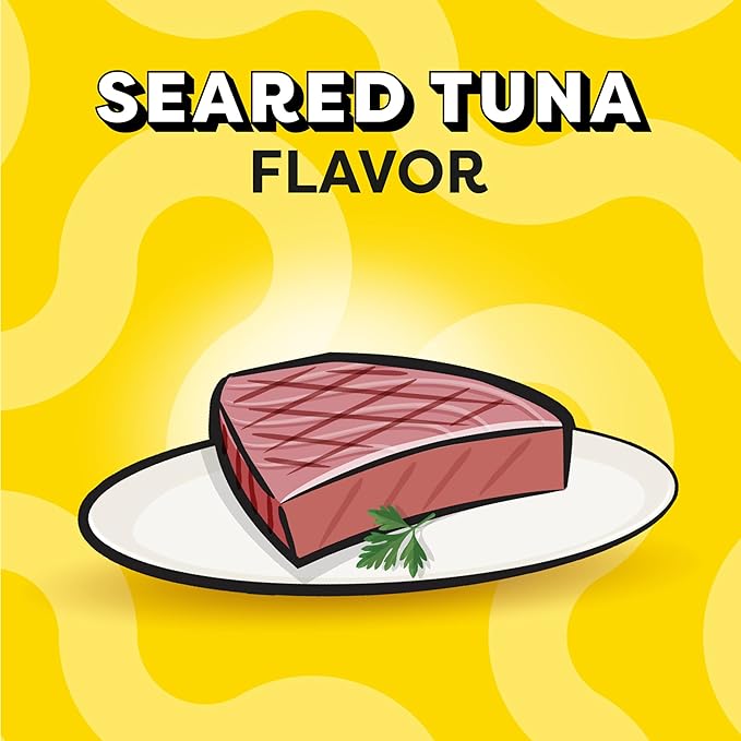Temptations Tender Fills Seared Tuna Flavor Crunchy and Soft Adult Cat Treats, 4.6 oz. Pouch (Pack of 10)