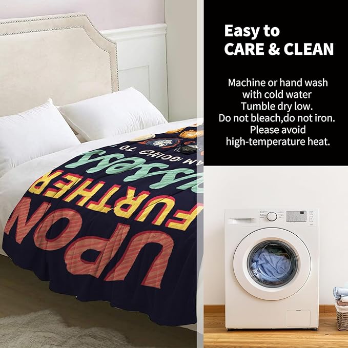 Coffee Print Blanket Gifts for Women Men Girls Boys Presents for Kids Adults Teen Birthday Valentines Mothers Festival Christmas Decor Bedroom Living Room Couch Sofa Soft Fuzzy Flannel Throw 60"x50"