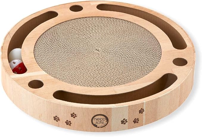 Interactive Track Ball Cat Scratcher