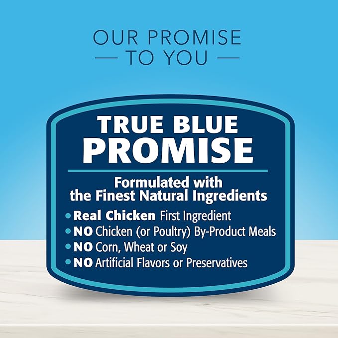 Blue Buffalo True Solutions Fab Feline Natural Wet Food for Adult Indoor Cats, Chicken, 3-oz Cans (24 Count)