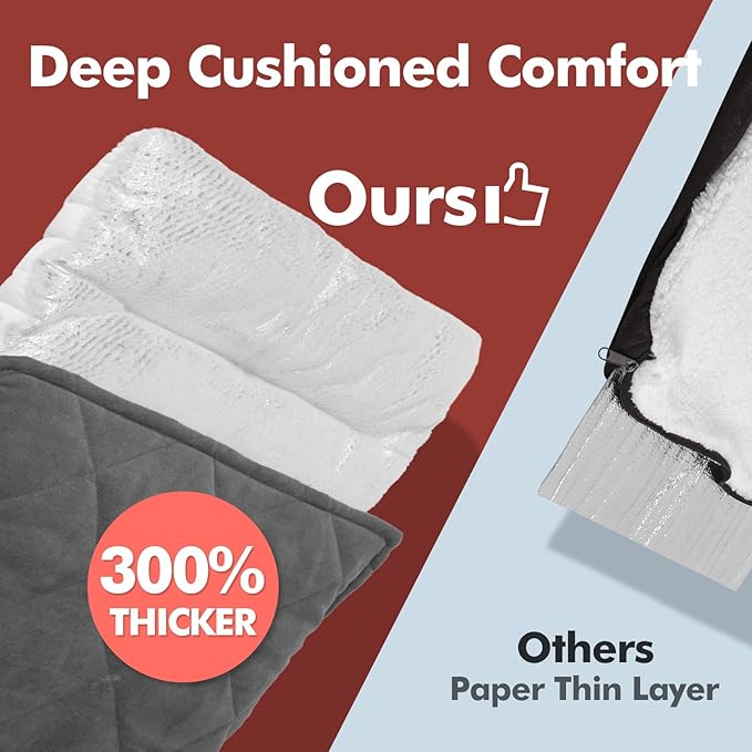 Mora Pets Self Heating Cat Bed Self Warming Cat Pad Ultra Warm Thermal Cat Mat Pet Bed 24 x 18 Inches with Removable Cover Outdoor Indoor for Cats and Small Dogs Machine Washable