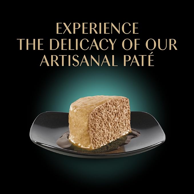 Sheba Perfect Portions Paté Adult Wet Cat Food Trays, Signature Seafood Entrée, Easy Peel Twin-Pack Trays (24 Count, 48 Servings)