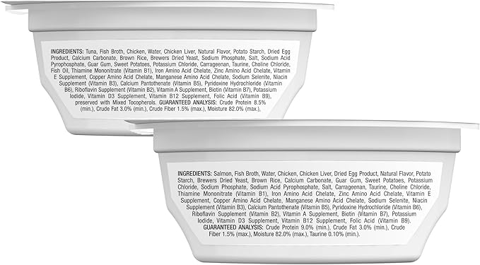 Blue Buffalo Tastefuls Savory Singles Natural Wet Cat Food Variety Pack, Salmon & Tuna Cuts in Gravy, 2.6-oz. Twin-Pack Trays (24 Count, 12 of Each)