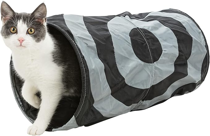 Trixie Cat Tunnel with Crinkling Foil for Encouraging Play, Indoor/Outdoor