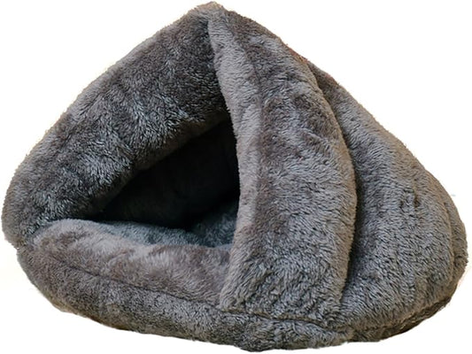 Pet Tent Cave Bed for Small Medium Puppies Kitty Dogs Cats Pets Sleeping Bag Thick Fleece Warm Soft Dog Bed Cuddler Burrow House Hole Igloo Nest Cozy Bed for Cat Puppy