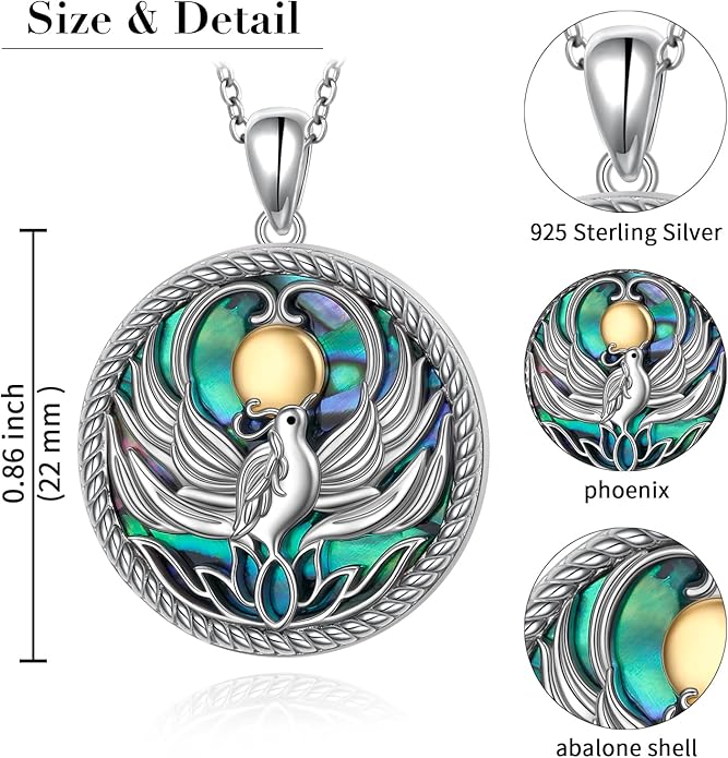 925 Sterling Silver Animal Necklaces Lion/Honeybee/MaMa Bear/Koalas Necklace Adjustable Chain Animal-Lover Pendant CZ/Moonstone Jewelry For Women Men