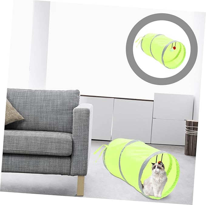 SUPVOX Cat Channel Tunnel Toy Kitten Channel Tunnel Kitten Tunnel Pet Plaything Wear Resistant Cat Plaything Interesting Channel Tunnel Pet Drill Tube Cat Toy