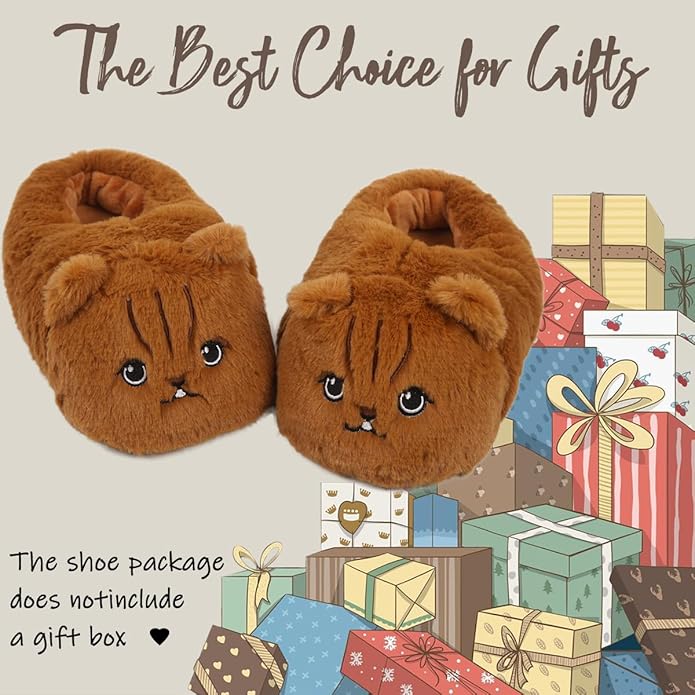 Caramella Bubble Cute Bunny Animal Slipper for women Adult Fuzzy Warm House Slippers Novelty Fluffy Home Shoes Ladies Winter Slippers Indoor Outdoor