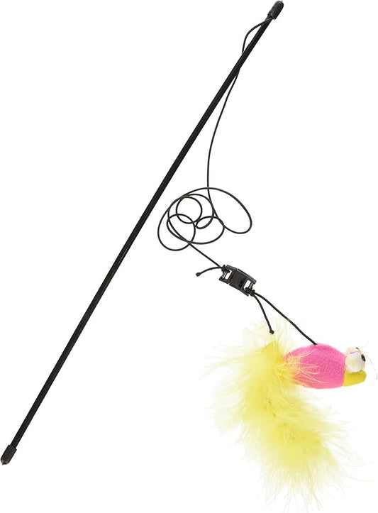 Ethical Feather Boa Toy with Wand and Catnip Cat Toy