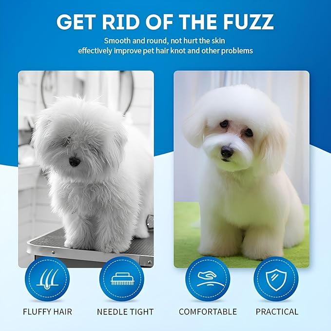 3 in 1 Cat Steam Brush,Pet Spray Hair Removal Comb for Shedding & Grooming, Water Brush for Cats Dogs Small Animals Long Short Haired with One-Click Release Button