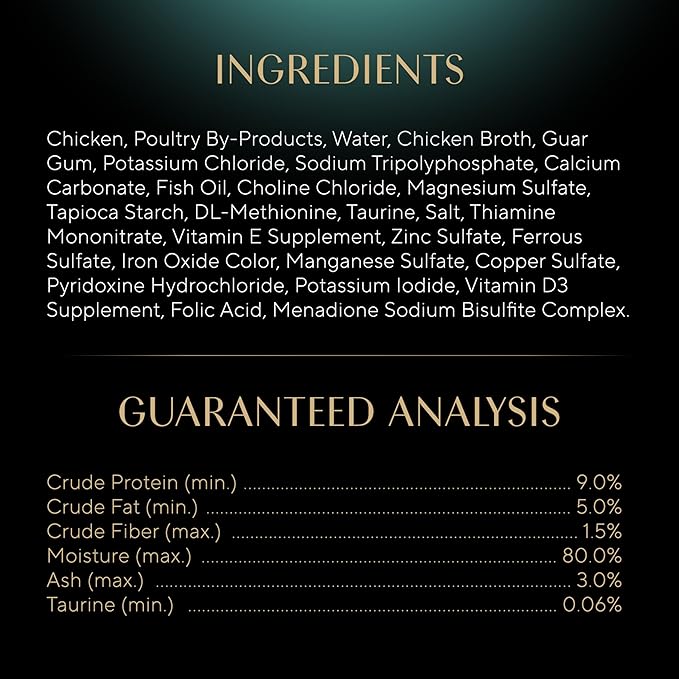 Sheba Perfect Portions Paté Adult Wet Cat Food Trays (24 Count, 48 Servings), Savory Chicken Entrée, Easy Peel Twin-Pack Trays