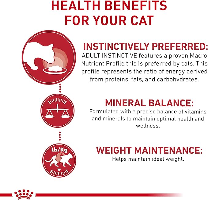 Royal Canin Adult Cat Instinctive Chunks in Gravy Wet Cat Food Pouch, 3 oz pouch (12-count)