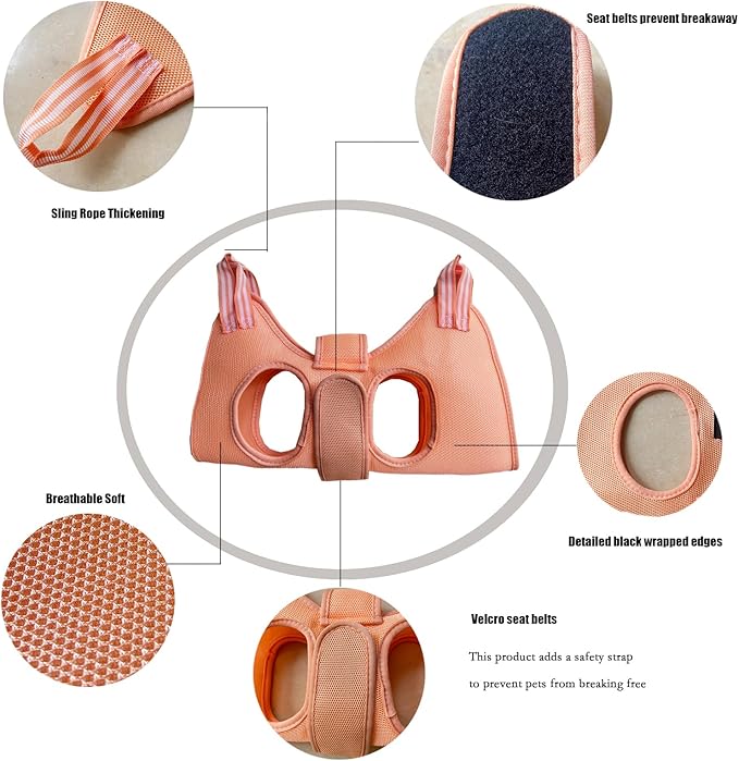 Cat and Dog Grooming Hammock with Safety Belt for Nail Clipping、Grooming,Cat Bathing Bag for cat Nail Trimming,Cat Claw Care Bag, Dog Grooming Harness（XS,Be Sure to Check The Size Chart）