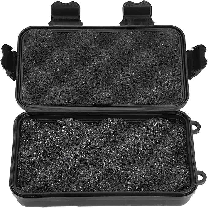 Alomejor Dry Box Survival Storage Box Dustproof Pressure Proof Outdoor Survival Equipment Sealed Container Box for Outdoor Survival