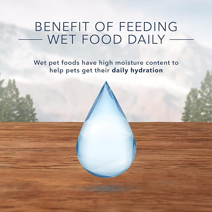 Blue Buffalo Wilderness High Protein, Natural Adult Pate Wet Cat Food Variety Pack, Chicken, Salmon, Duck 3-oz Cans (12 Count- 4 of Each Flavor)