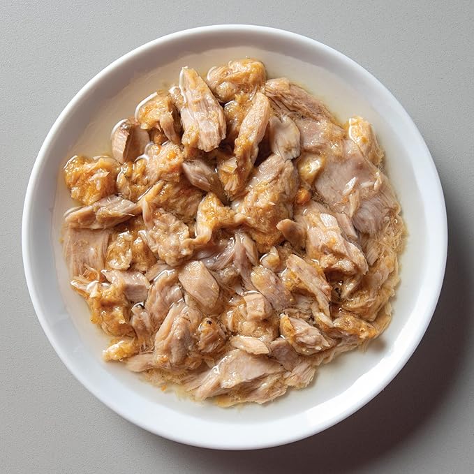 Whole Life Pet Freeze Dried Cat Food - Human-Grade Wet Cat Food Toppers, Natural Broth for Cats, Instantly Hydrating Cat Snacks, Lickable Cat Treats, Just Add Water - Shredded Tuna, 3 Oz