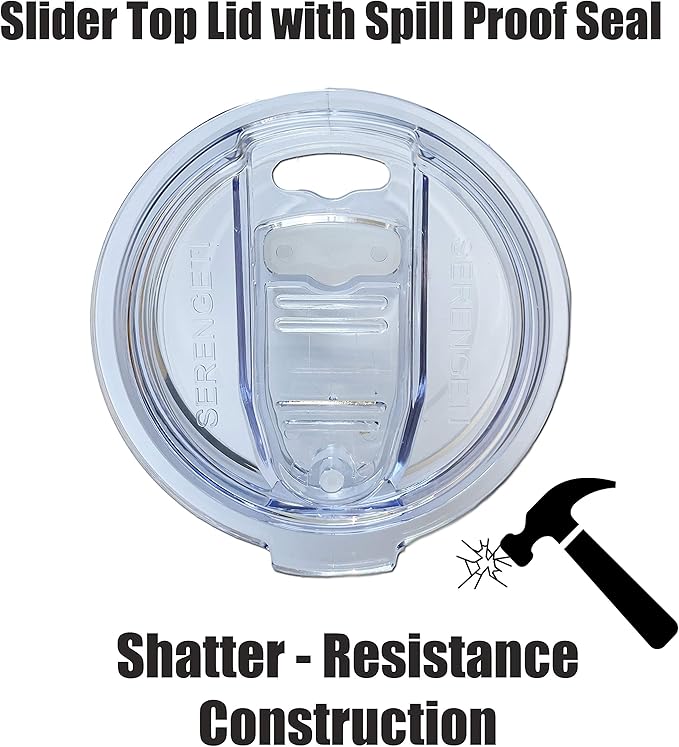 Australian Shepherd Tumbler SERENGETI 16 Oz. Stainless Steel, Vacuum Insulated Tumbler with Spill Proof Lid