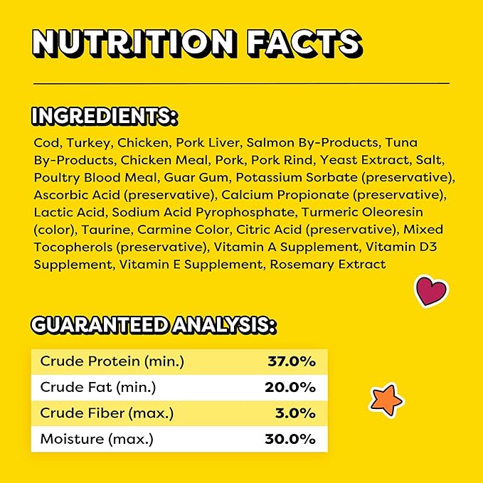 Temptations Meaty MixUps with Salmon & Tuna Savory Cat Treats, 1.5 oz. Pouches (Pack of 7)