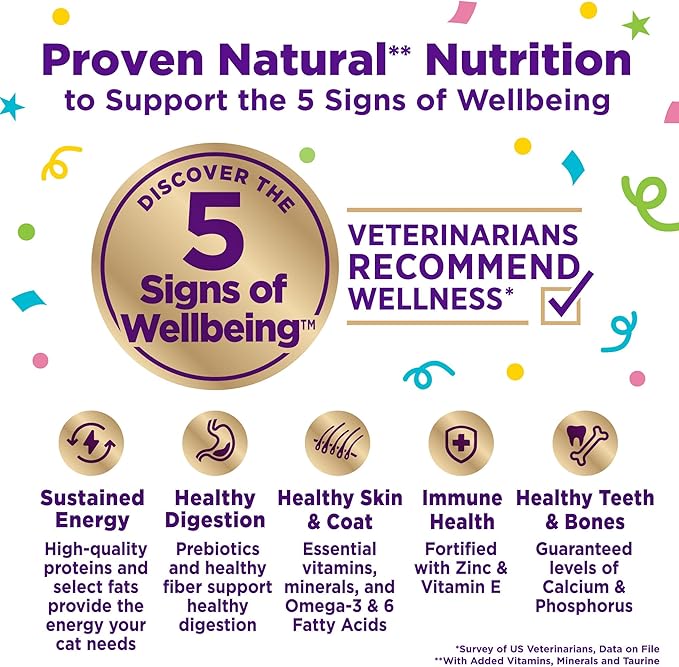 Wellness® Appetizing Entrées™ Shredded Chicken & Salmon Recipe in Sauce Natural Wet Cat Food, 1.4 oz Pouch (Pack of 8)