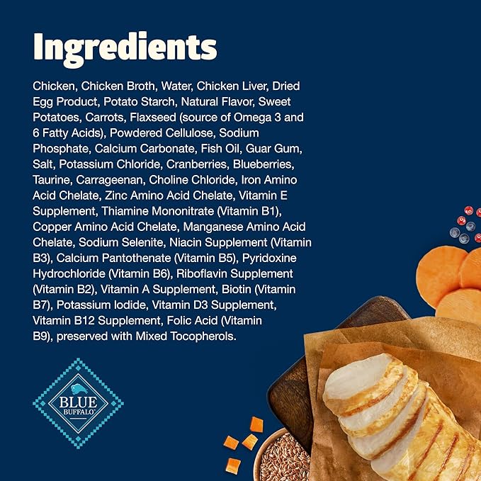 Blue Buffalo Freedom Grain-Free Adult Wet Cat Food, Complete & Balanced Nutrition for Indoor Cats, Made with Natural Ingredients, Flaked Chicken Recipe, 5.5-oz Cans,(24 Count)