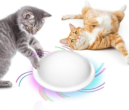 Interactive Cat Toys for Indoor Cats,Automatic Cat String Toy,USB Rechargeable Cat Toys Interactive for Cat Enrichment,Random Rotation Cat Games