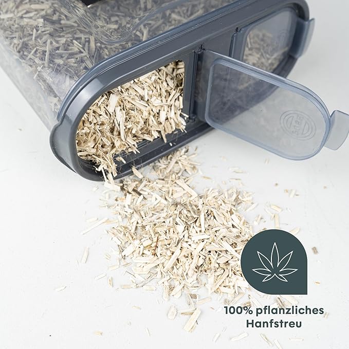 BOXIO - Hemp Litter 21oz hygienic Natural Litter for use in a Dry Toilet