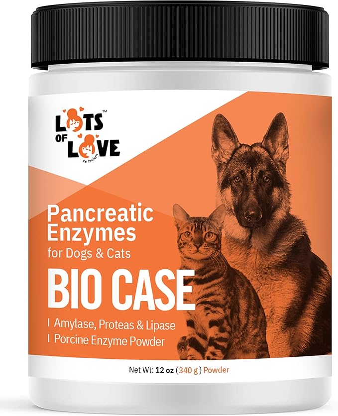 Bio Case - Pancreatic Enzymes for Dog & Cat - 12 Oz Powder (Formerly Thomas Labs BioCase)
