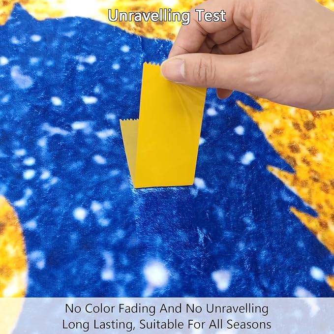 Ultra-Soft Microfiber Throw Blanket 350 GSM Fuzzy Fleece Blanket for Adults Kids Gift Couch, Sofa, Bed Cute Unicorn Butterfly 60"x50"