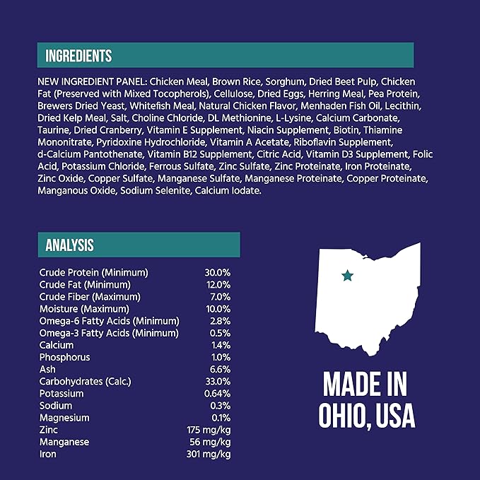 Best Breed Dr. Gary's Cat Diet Slow-Cooked in USA [Natural Dry Cat Food for All Ages] Dark Brown 12 lbs. (New)