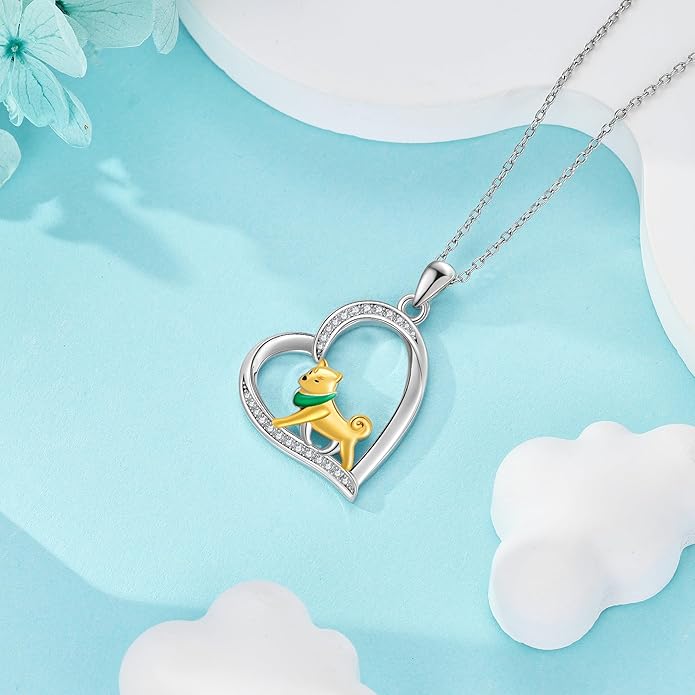 Capybara/Squirrel/Chihuahua Necklace Sterling Silver Chihuahua Squirrel Jewelry Capybara Gifts for Women
