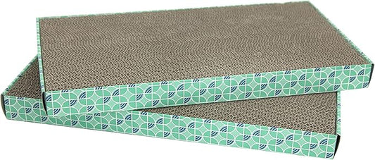 Kitty City Corrugate Cat Scratch Pad, Cat Non-Stick Litter Scoop, Cat Litter Mats, Cat Litter Box Kit