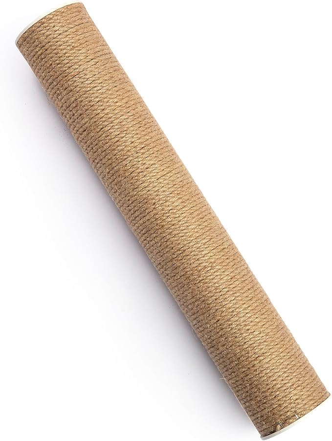 SVD.PET 17in Cat Tree Scratching Post Replacement, Natural Jute Pole, cat Scratching Post, cat Tree, Kitten Scratcher, cat Scratcher, Kitten Scratching Post (M8, 17in/43.2cm)